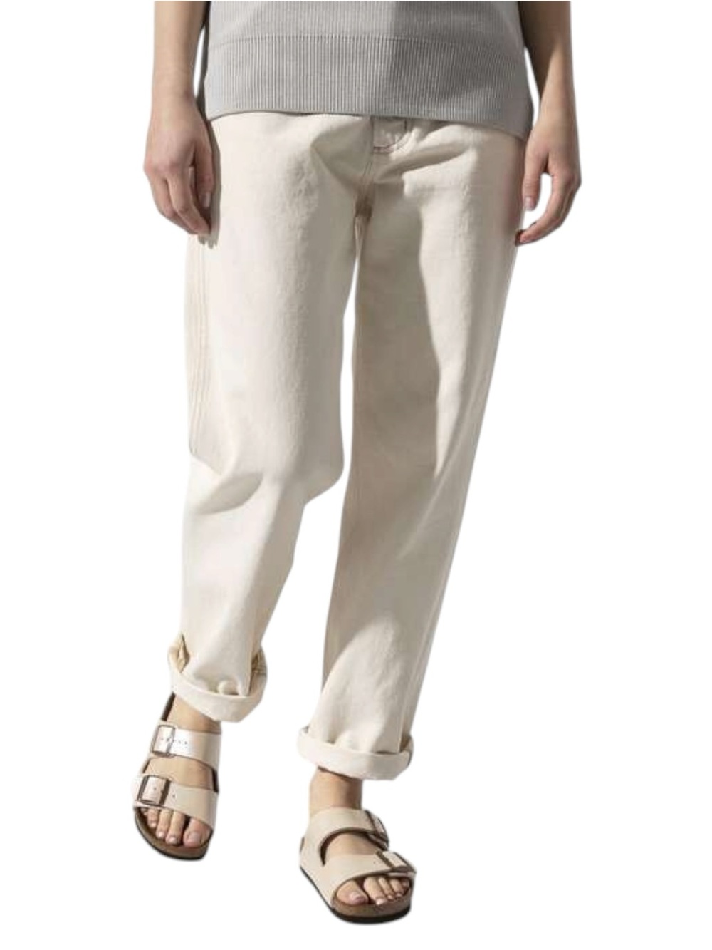 BIRKENSTOCK Arizona Graceful Pearl White Sandals- Women’s Size 41 (EU)/ 10- 10.5 - Picture 6 of 11